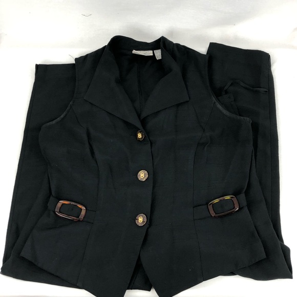 🎉SALE🎉Kathy Lee beautiful pants with vest - Picture 2 of 8